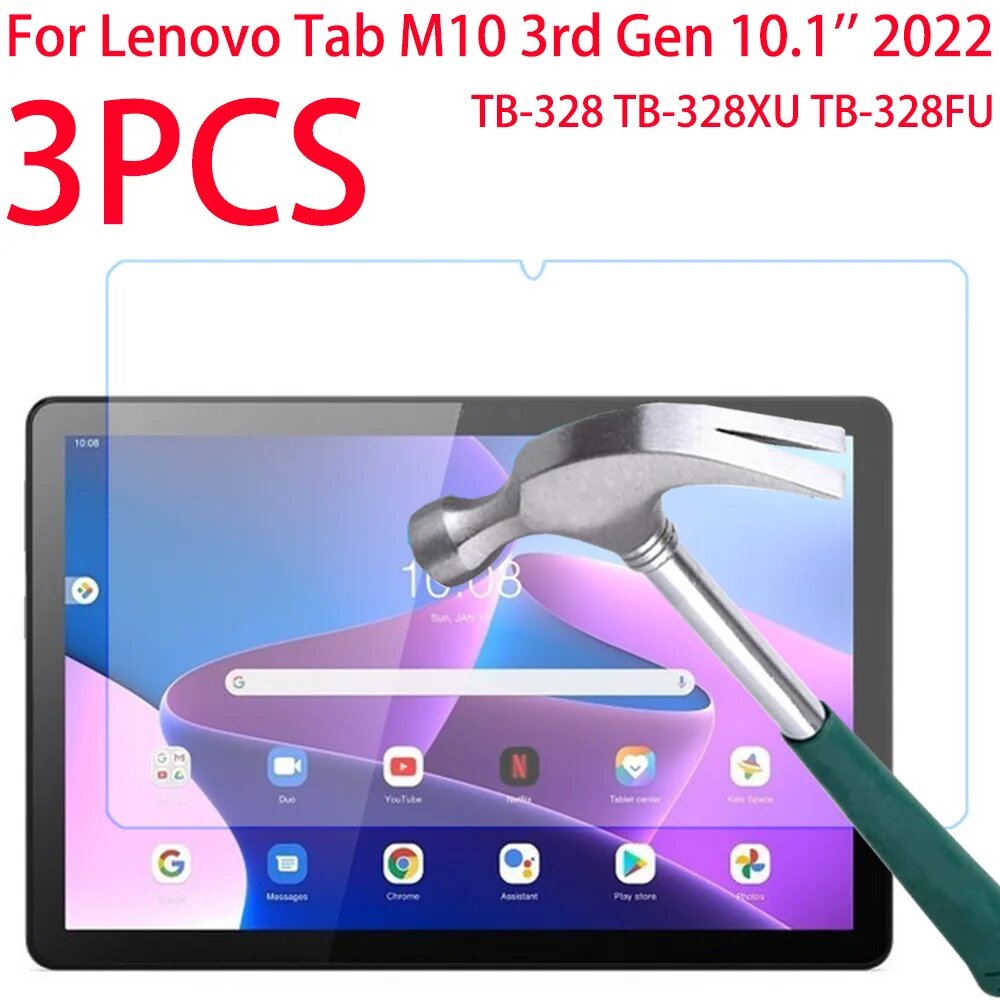 Защитное стекло для Lenovo Tab M10 Gen 3