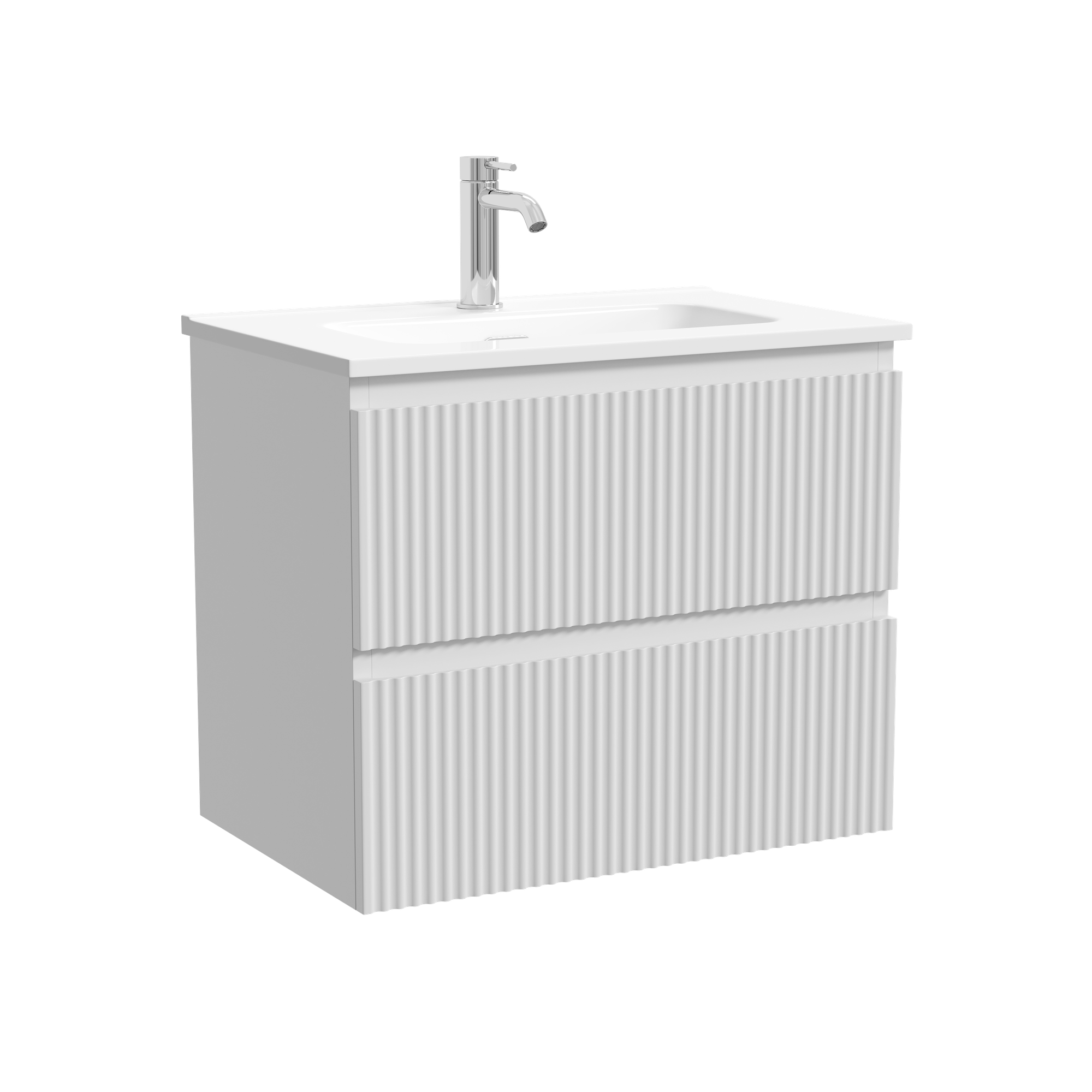 Тумба под раковину Sancos Сноб Р 390 / Snob R 390 SNR60/39W 59x39x50 белый матовый / bianco