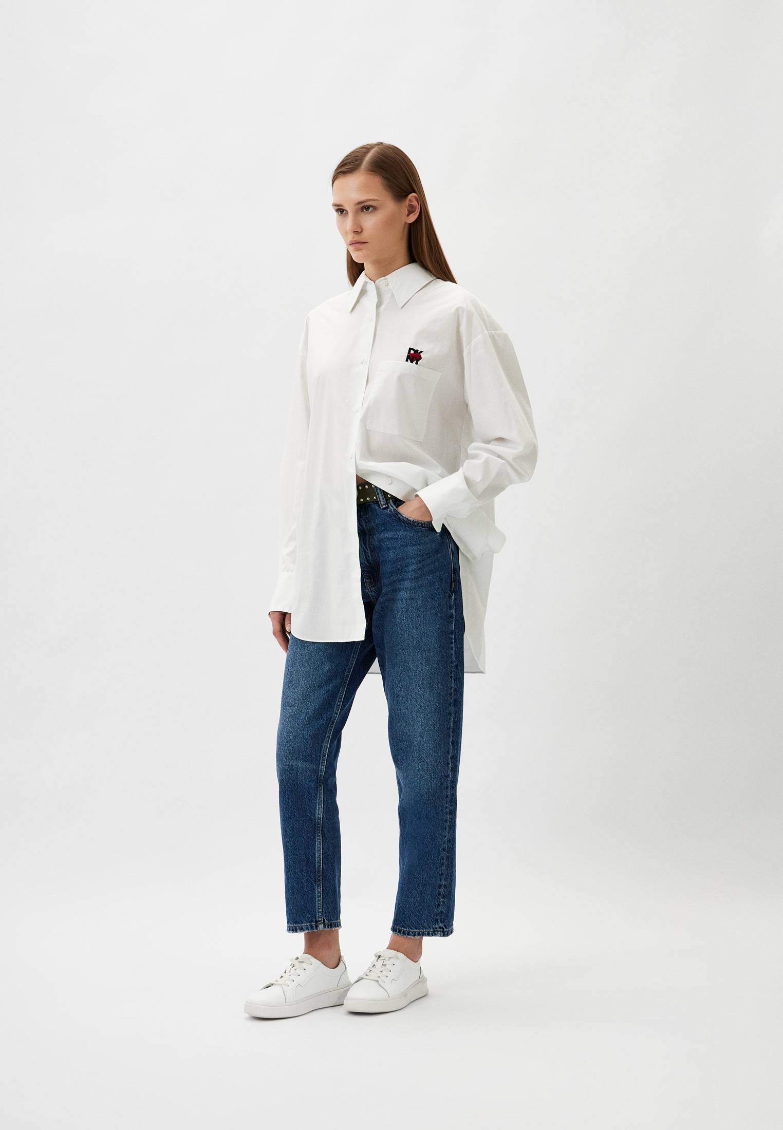 Блуза DKNY, размер XL, белый — фото 1