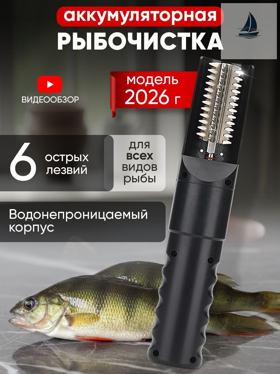 Рыбочистка аккумуляторная