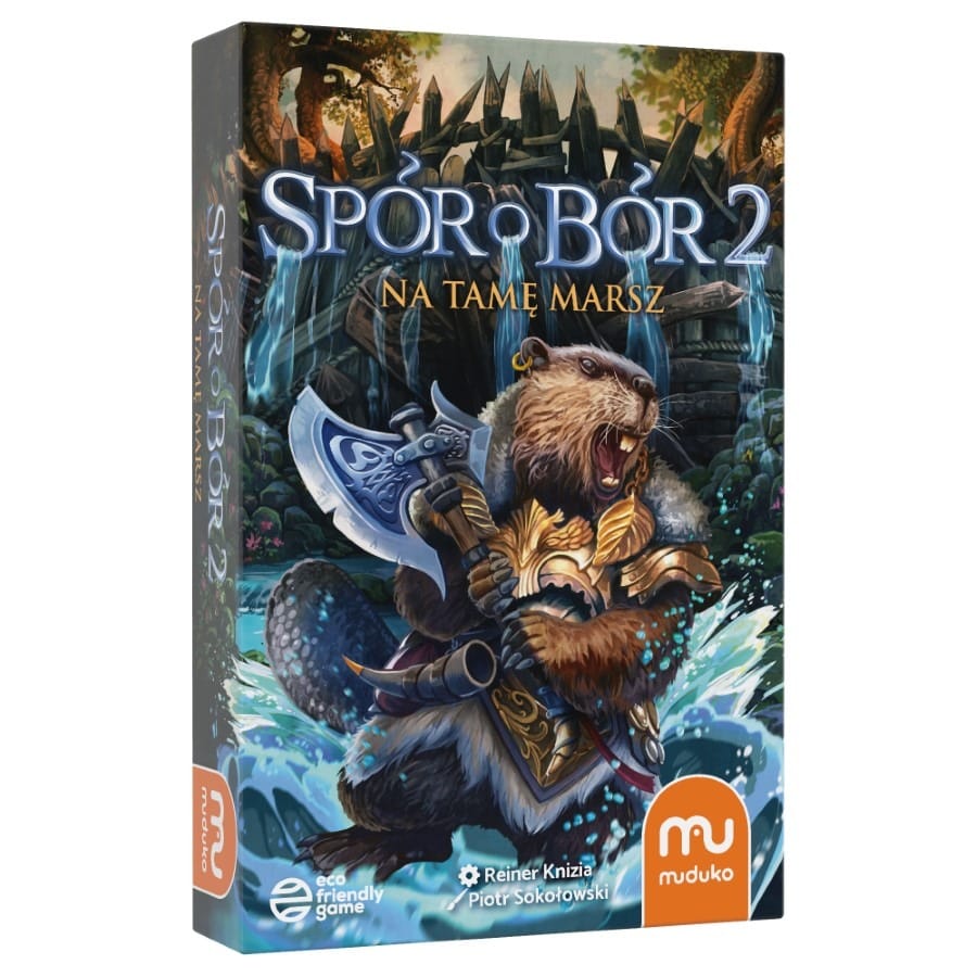 Настольная игра Muduko "Спор о Бор 2: На дамбу марш", карточная, для 2 игроков