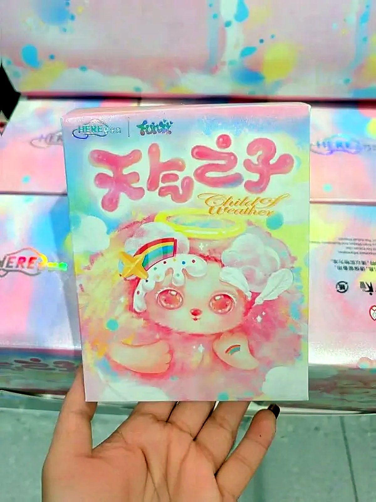 100% Original коллекционная игрушка /Слепая коробка/KIMMON Give You The Answer Series Plush Blind Box Confirmed