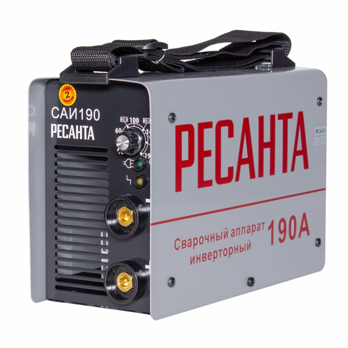 Сварочный аппарат инверторный Ресанта САИ-190, от 10 до 190А (65/2), 2 шт.