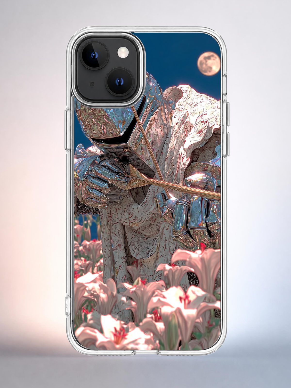 Чехол iphone 12 Фантастический воин Y2K Indie Sleaze