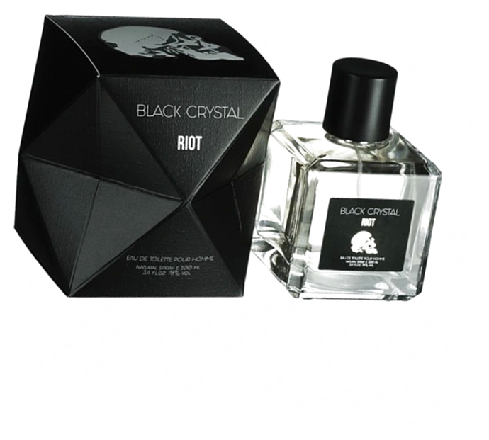 Мужской одеколон Parfums Genty Black Crystal Riot 100 мл - парфюм Дженти Риот
