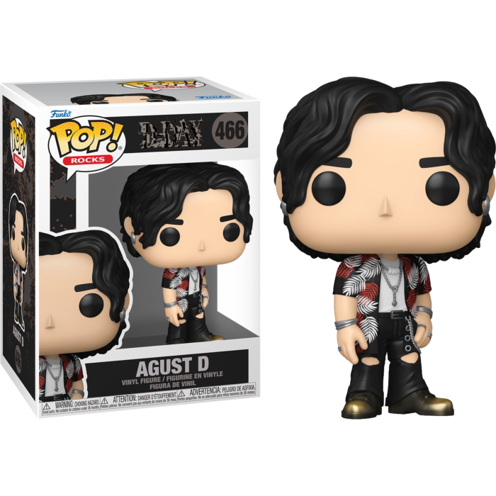 Фигурка Funko POP Агуст Д сольный проект группы BTS 10см коллекционная статуэтка с возможностью загрузки из-за рубежа