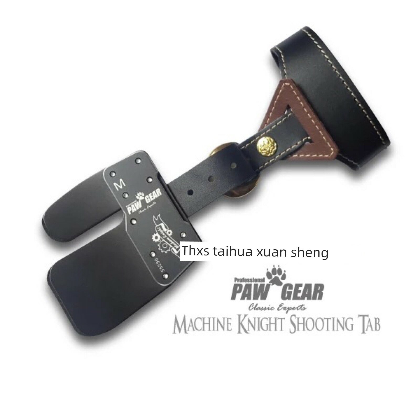 PAWGEAR архерийский перчаточный щит из средиземноморской ультра-прочной кожи размер L