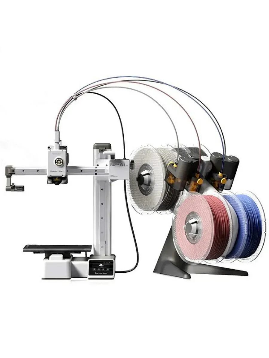 3D-принтера Bambu Lab A1 mini Combo EU, FDM, 18x18x18 см, 500 мм/c