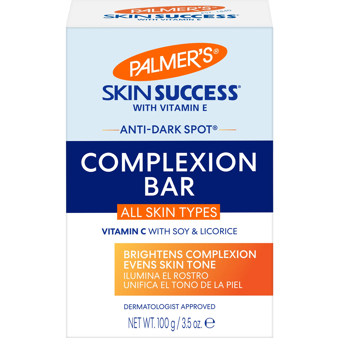 Мыло для лица Palmer's, Skin Success с витамином Е, для всех типов кожи, 100 г