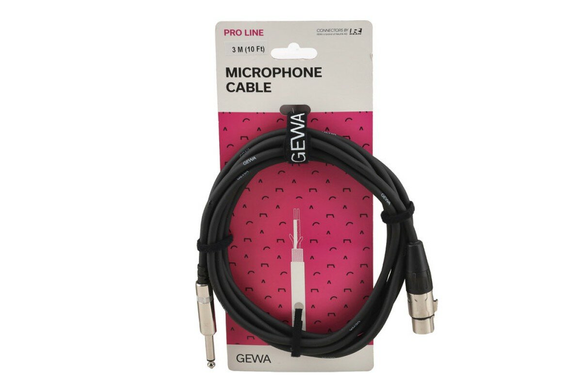 Alpha Audio Pro Line Microphone Cable XLR/Jack 3 м кабель микрофонный