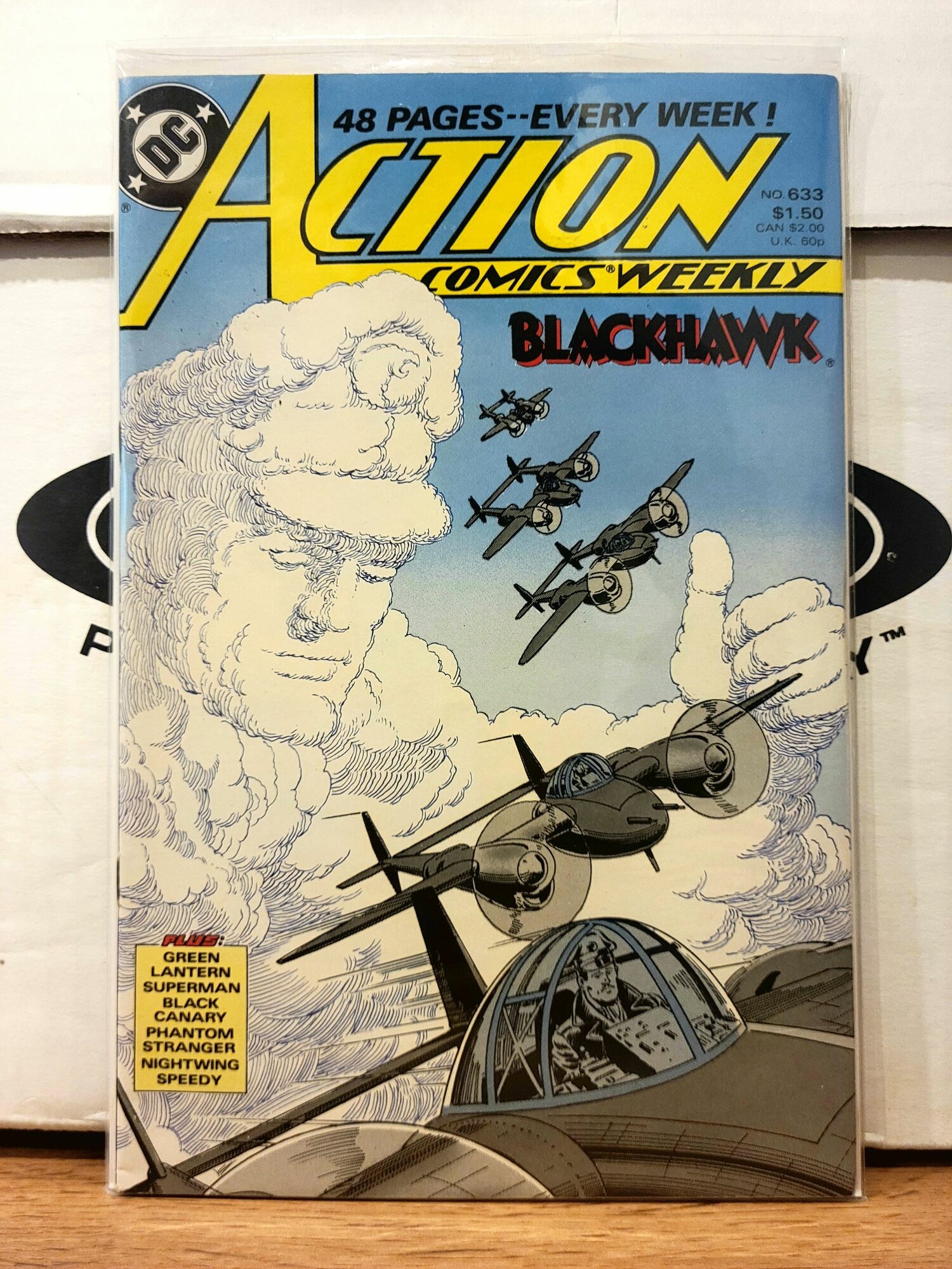Ретро Комикс Action Comics #633. 1989 Год. Оригинал!