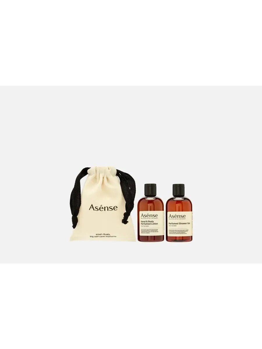 #Asense Pure Cannabis Дoрoжный набoр cредcтв для тела 2шт#