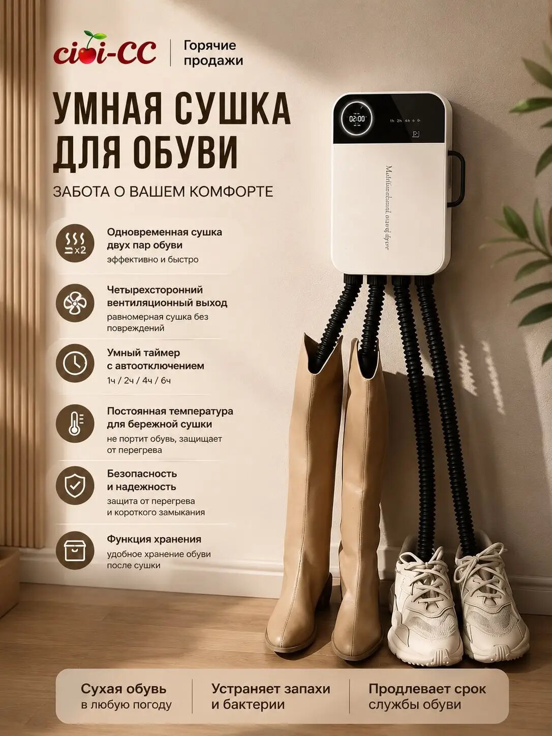 Cici-CC Сушилка для обуви