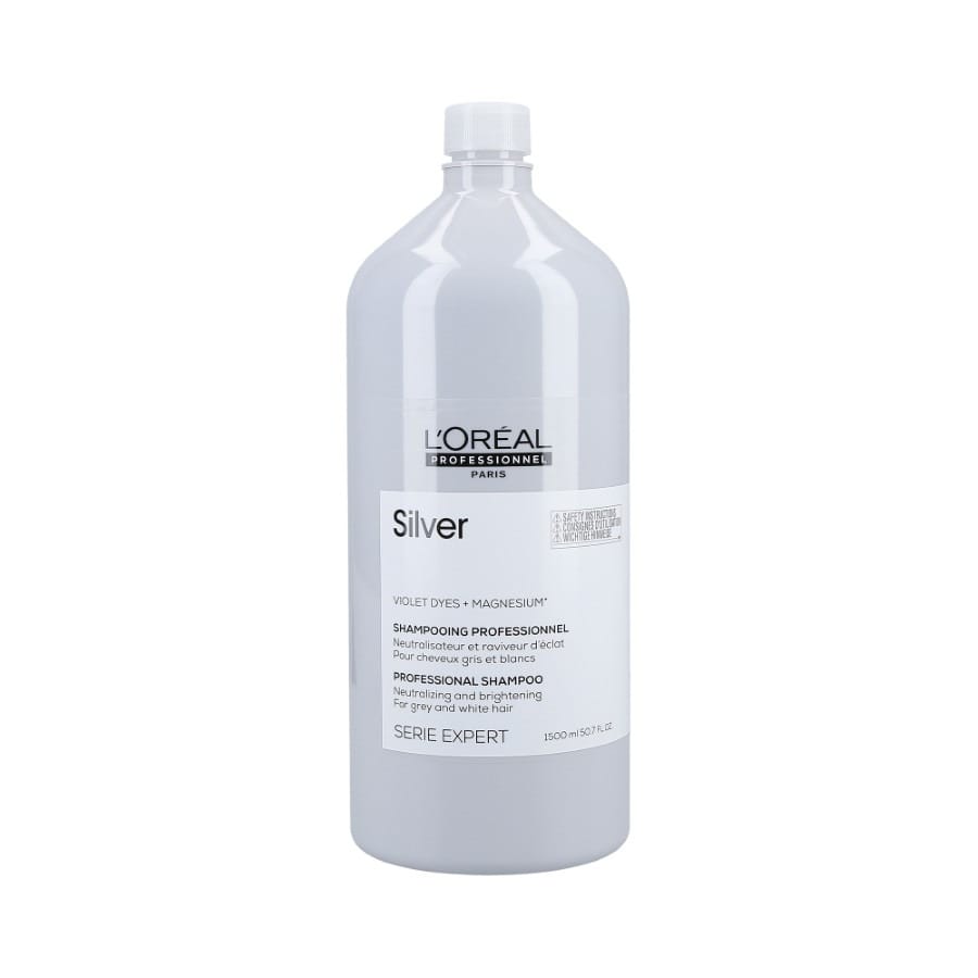 Шампунь для волос L'Oreal Professionnel Magnesium Silver, осветляющий, для седых волос, 1500 мл