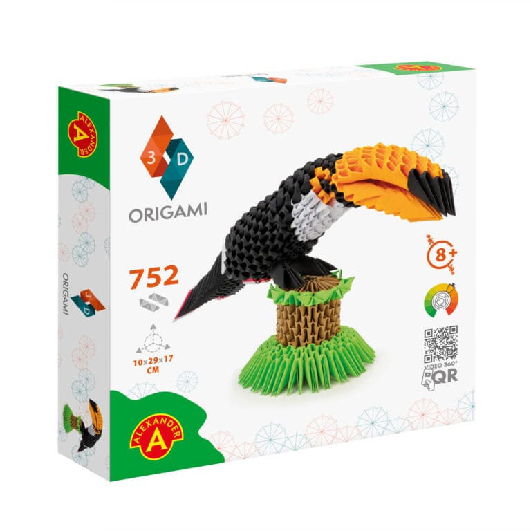 Набор для творчества Alexander Origami 3D Тукан