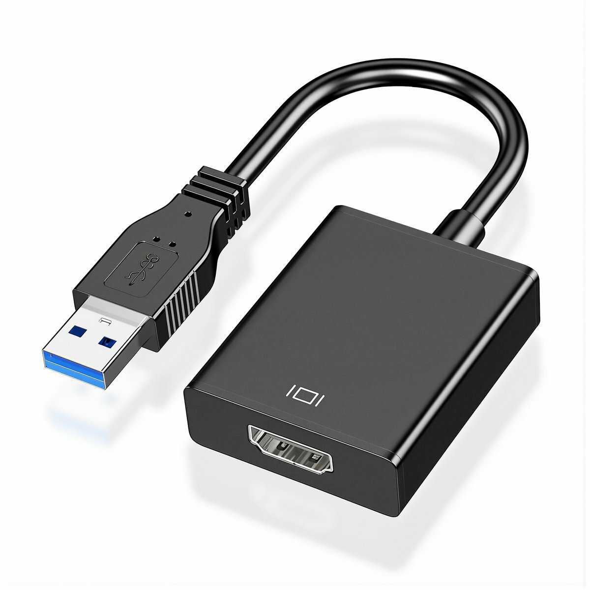Переходник USB на HDMI USB 3.0 1080P для вывода изображения с компьютера на монитор кабель с высокой скоростью передачи данных