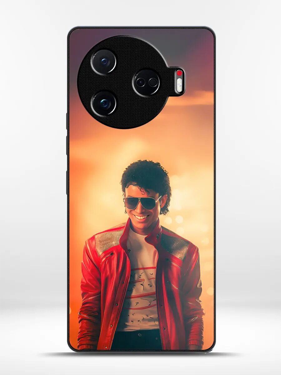 Чехол на Tecno Camon 30 Pro Майкл Джексон