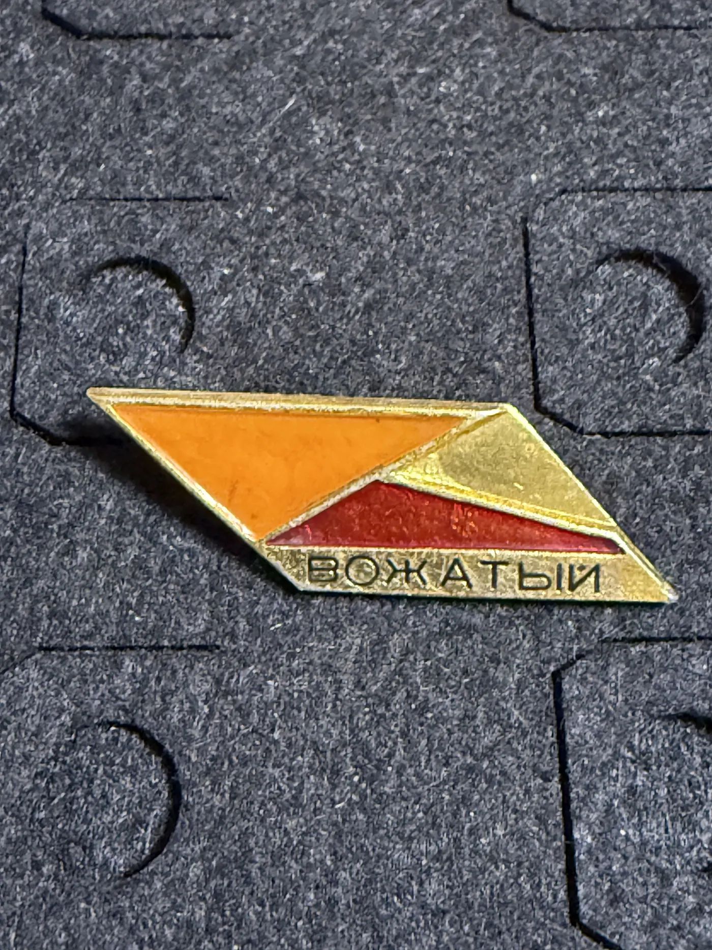Коллекционный значок Вожатый