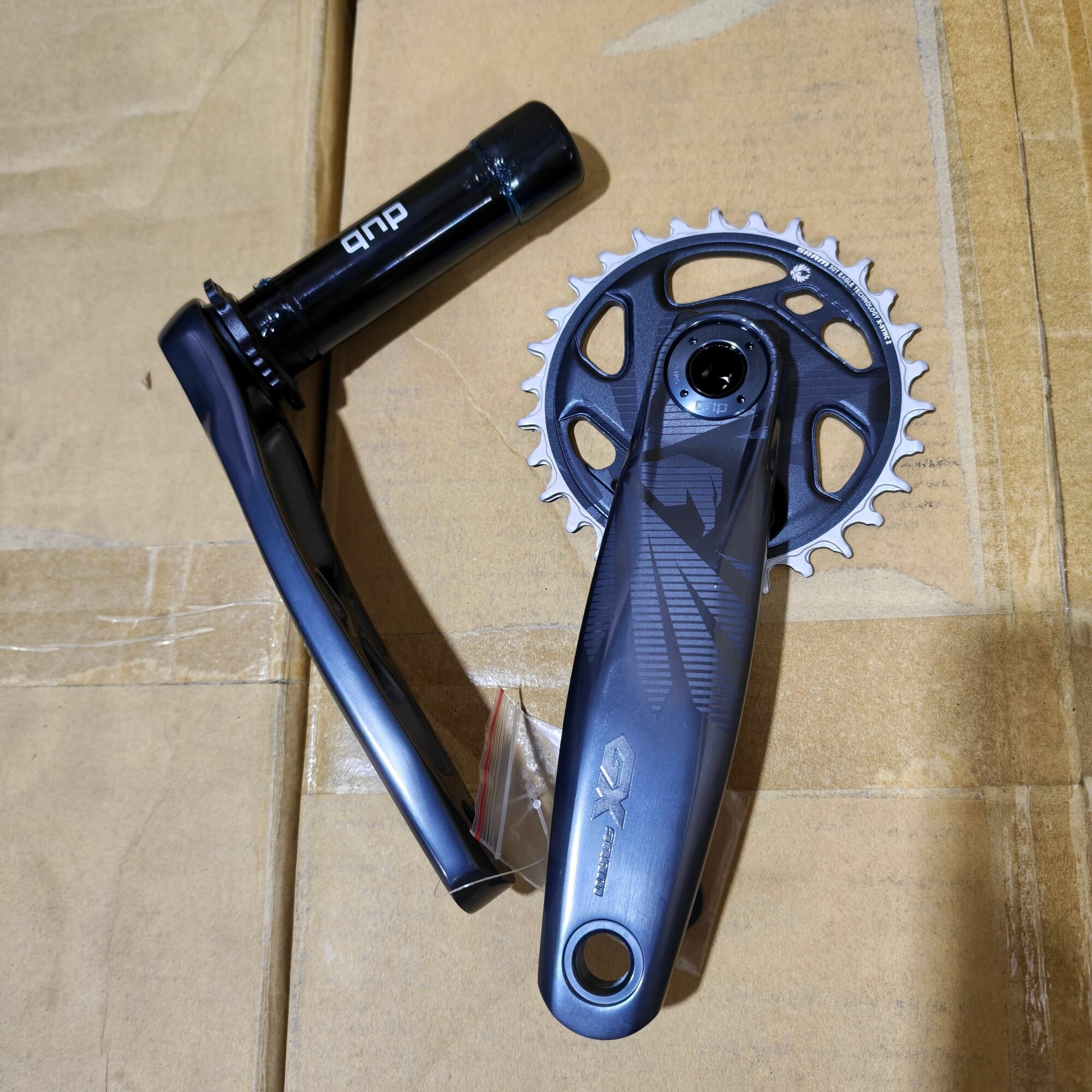 Система шатунов SRAM GX Eagle Lunar 1x12-speed, 165 мм, 30T, 55 мм Boost CL, DUB (Без каретки)