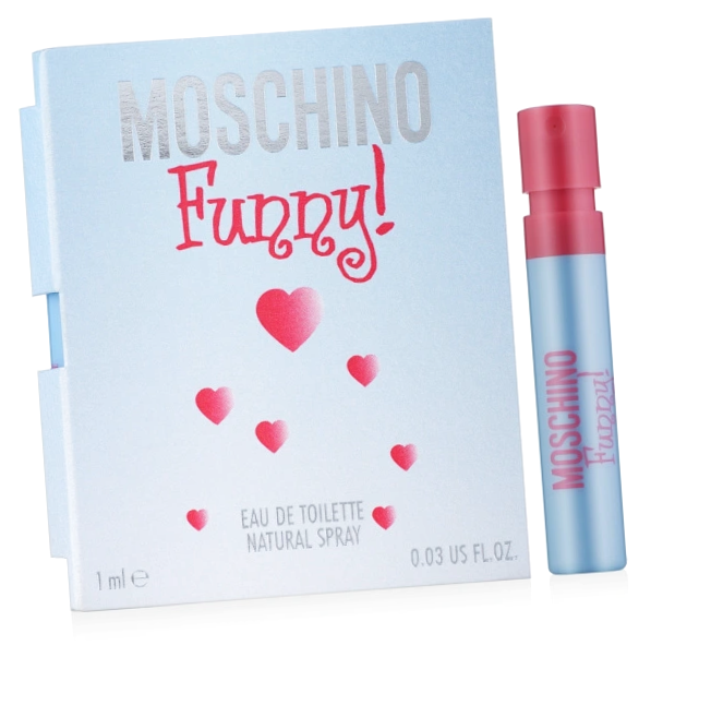 Moschino Funny туалетная вода 1 мл - пробник для женщин Москино Фани