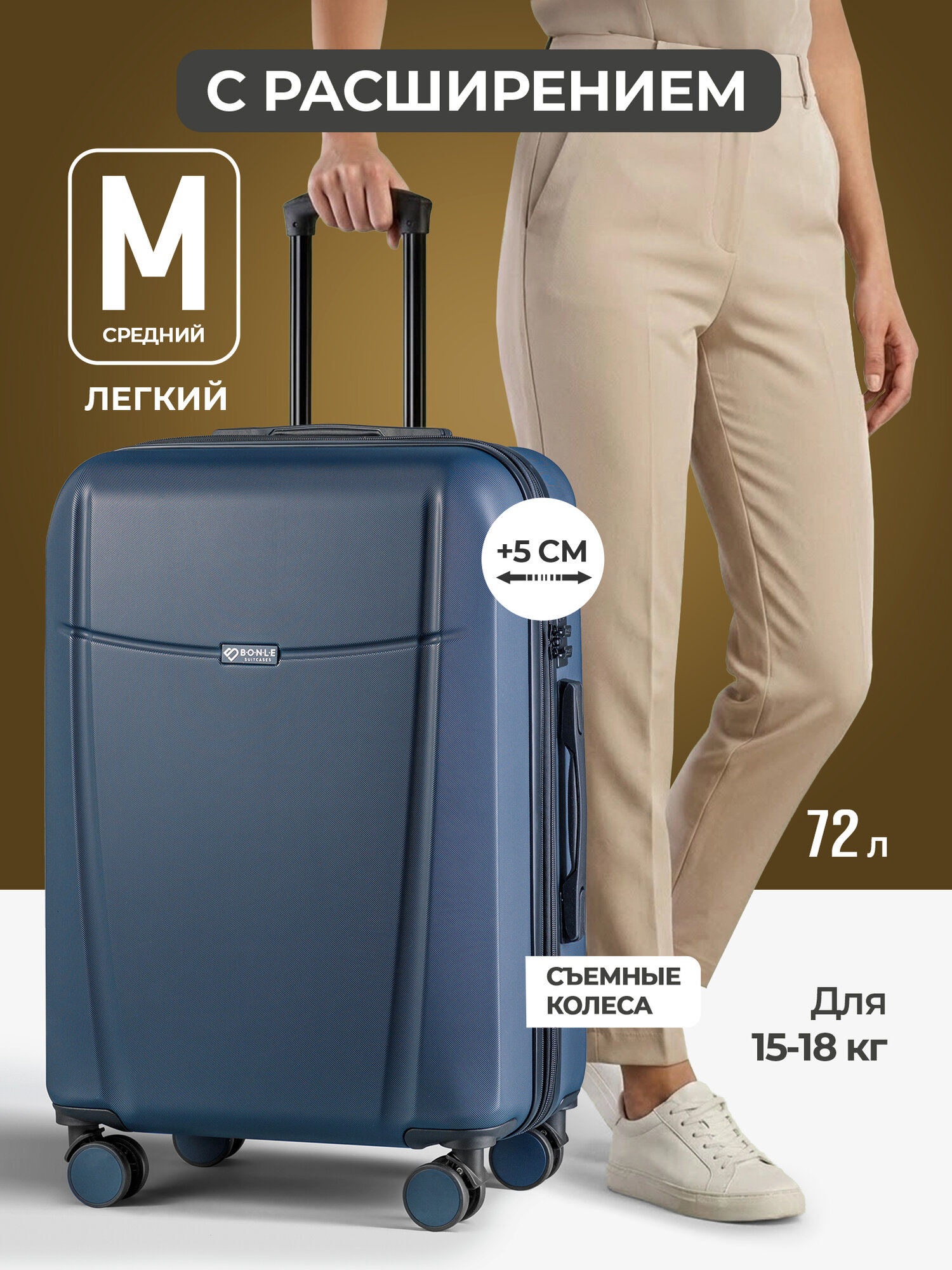 Умный чемодан Bonle
