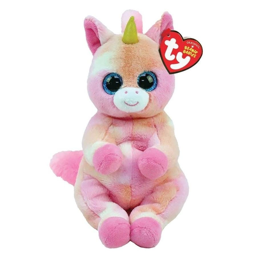 Мягкая игрушка Ty Beanie Babies Skylar, белый, 15 см
