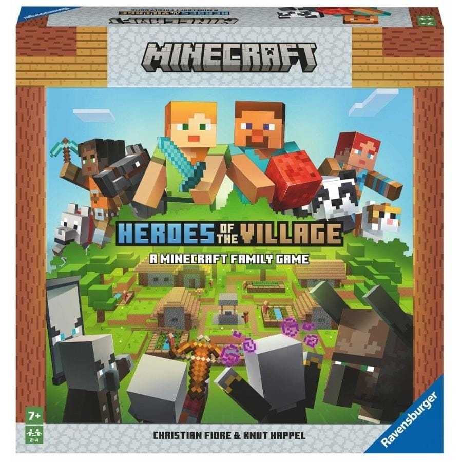 Настольная игра Ravensburger Minecraft Heroes of the Village, кооперативная, для детей