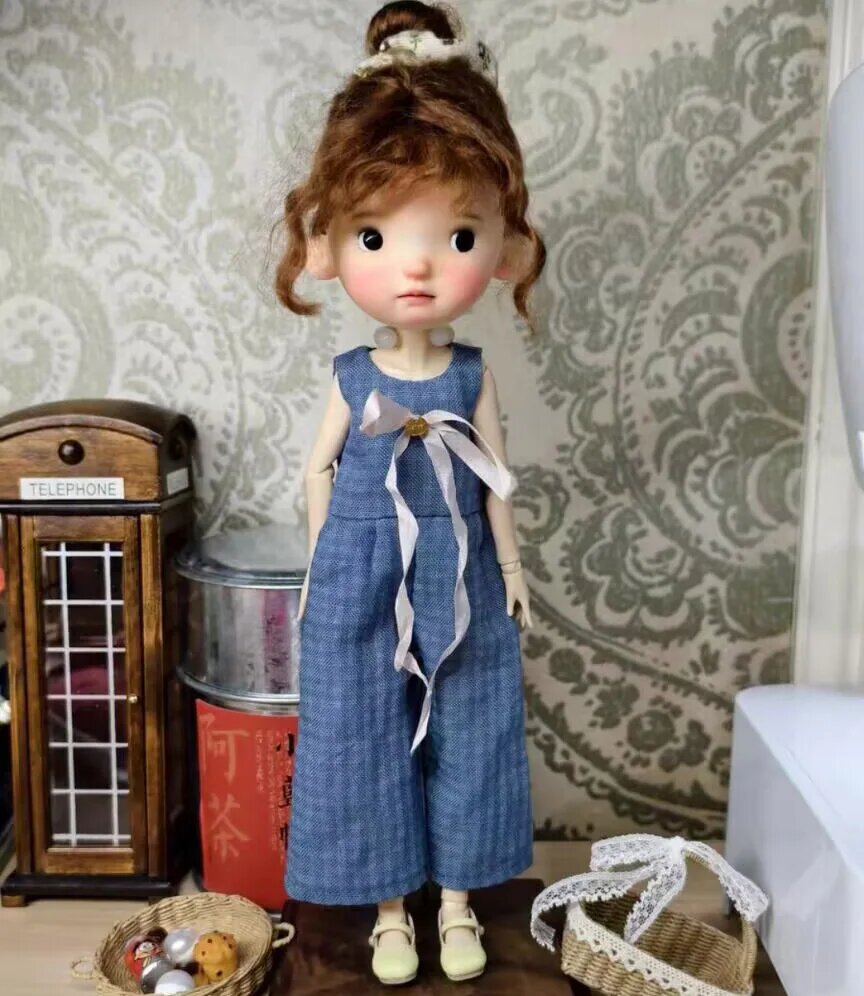 Комбинезон для куклы Dalok Hakid Without hat-blue, Landoudou