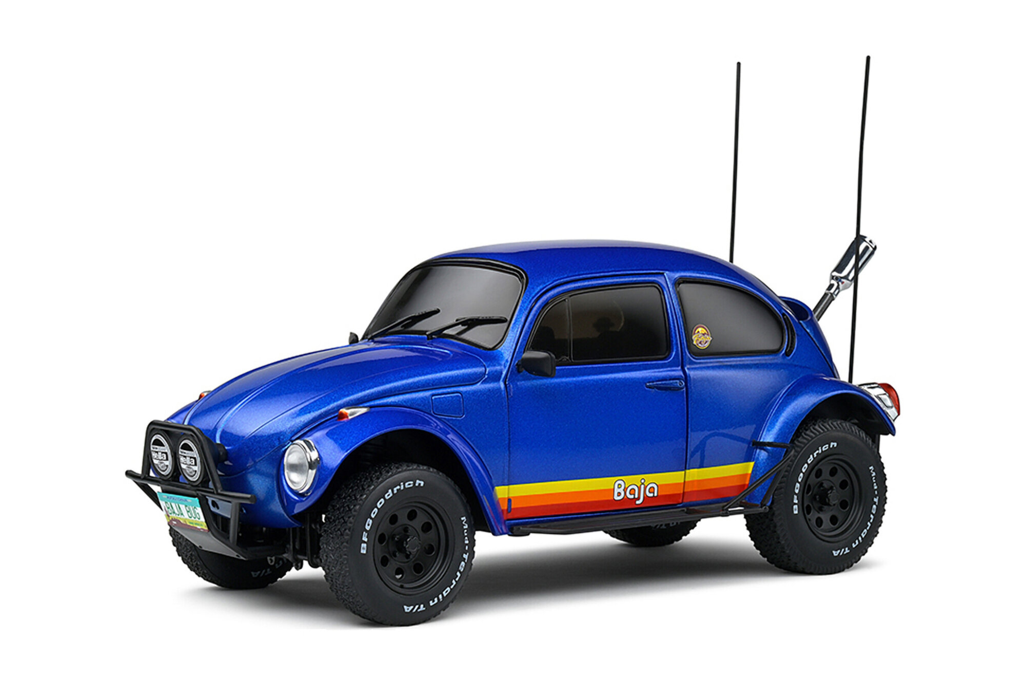 Модель коллекционная SOLIDO Vw volkswagen käfer (beetle) baja 1975 blue metallic