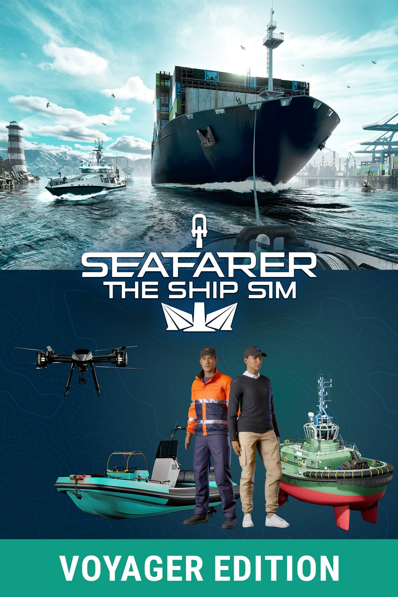 Игра Seafarer: The Ship Sim - Voyager Edition — Xbox Series X|S, PC — Цифровая активация