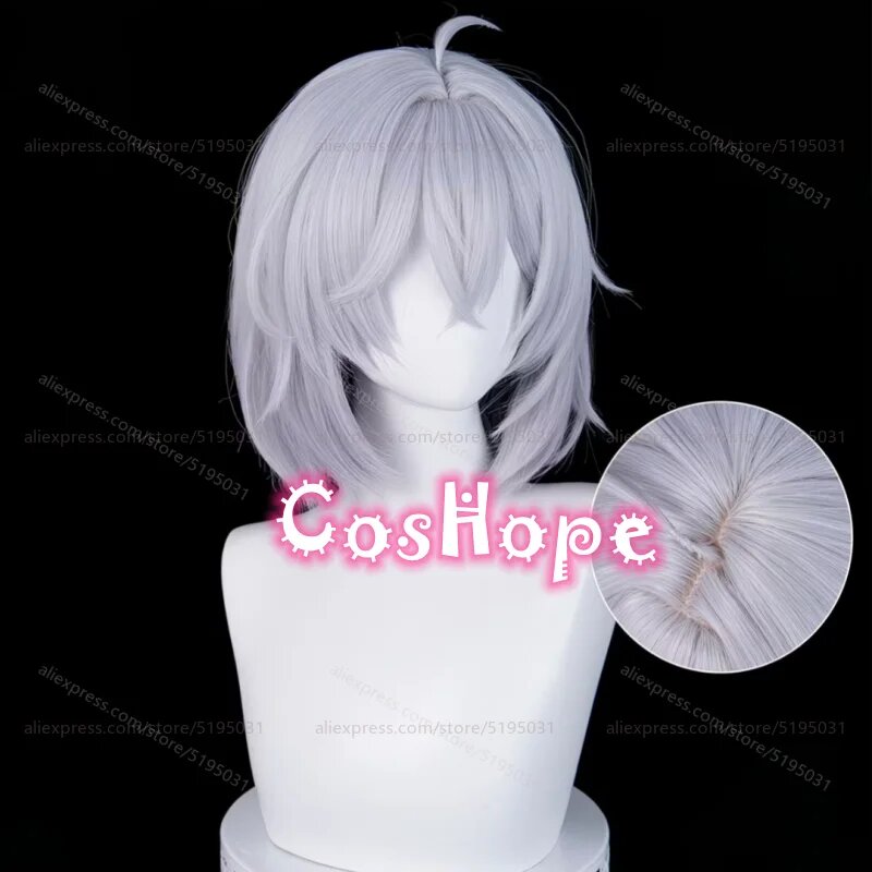 Синтетический парик NTE Esper Zero серебристо-серый 30 см Wig B Only