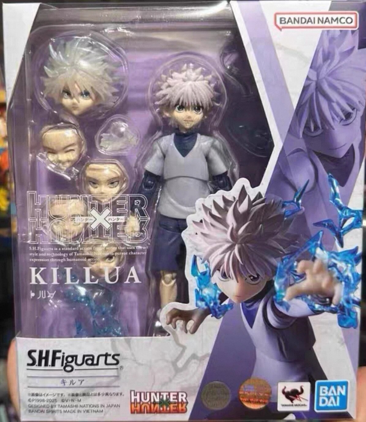 Bandai S.H.Figuarts Hunter X Hunter KILLUA фигурка
