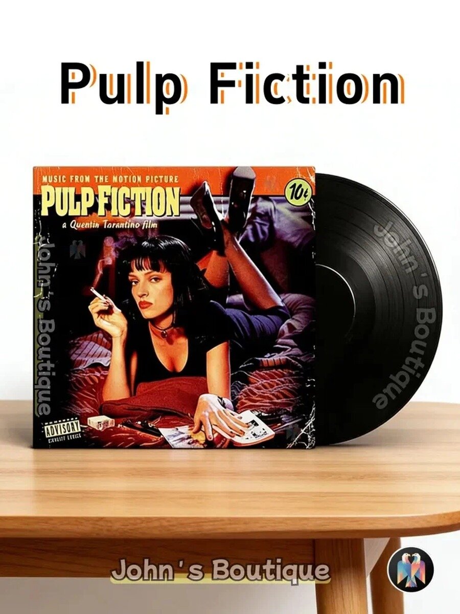Pulp Fiction LP саундтрек к фильму Виниловая Пластинка 12 Дюймов