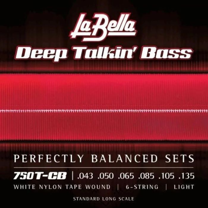 La Bella 750T-CB Комплект струн для 6-струнной бас-гитары 43-135