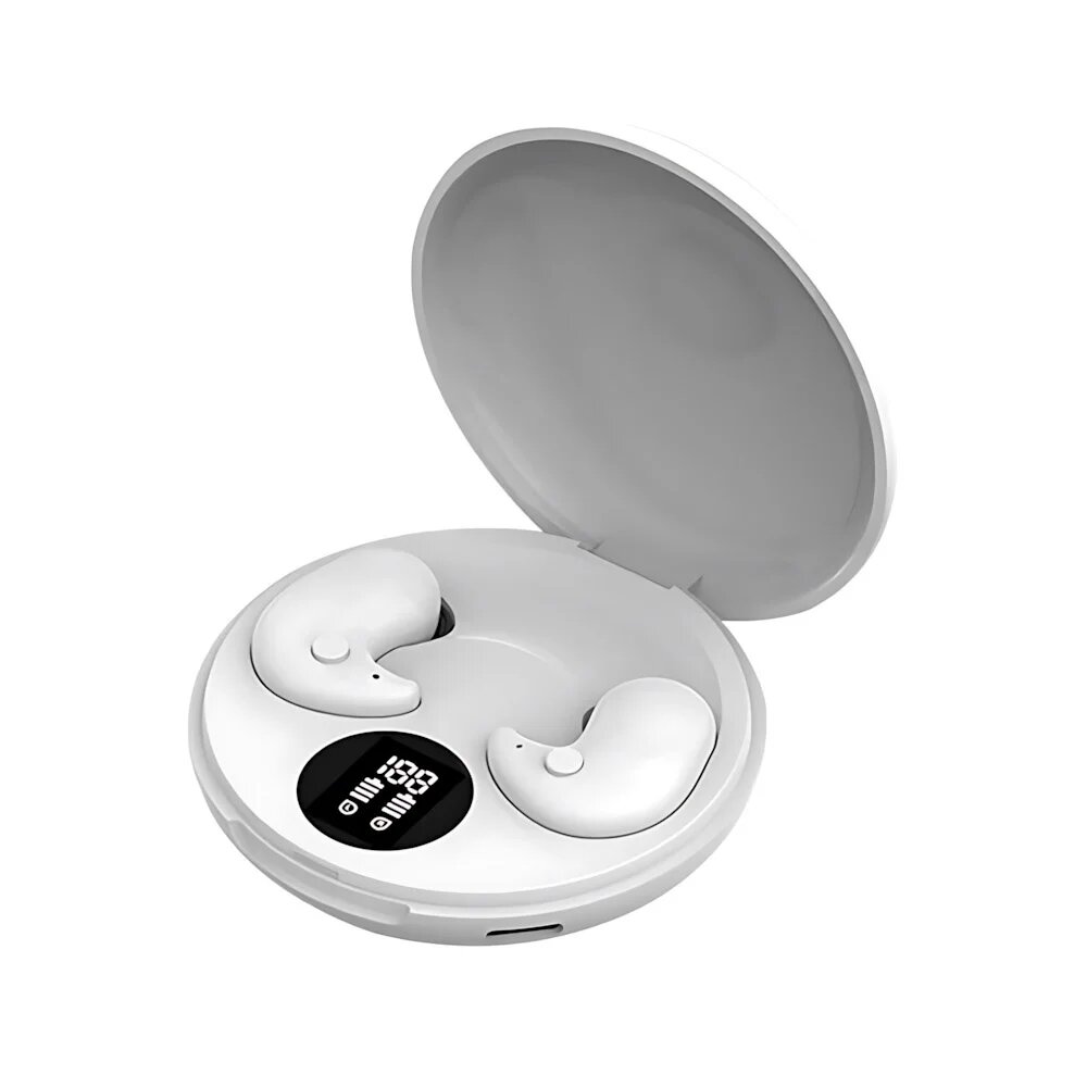 Y29 Беспроводные Наушники Bluetooth 5.3 Скрытый Дизайн IPX7 Водонепроницаемые Белый, White