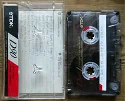 Аудиокассета BEATLES (va UNDER THE INFLUENCE, THE ORIGINAL VERSIONS OF THE SONGS THE BEATLES COVERED) (1992 RI 1990's Russian RARE press, 24 tracks, tape TDK D90, mint/mint) (MC6750)
