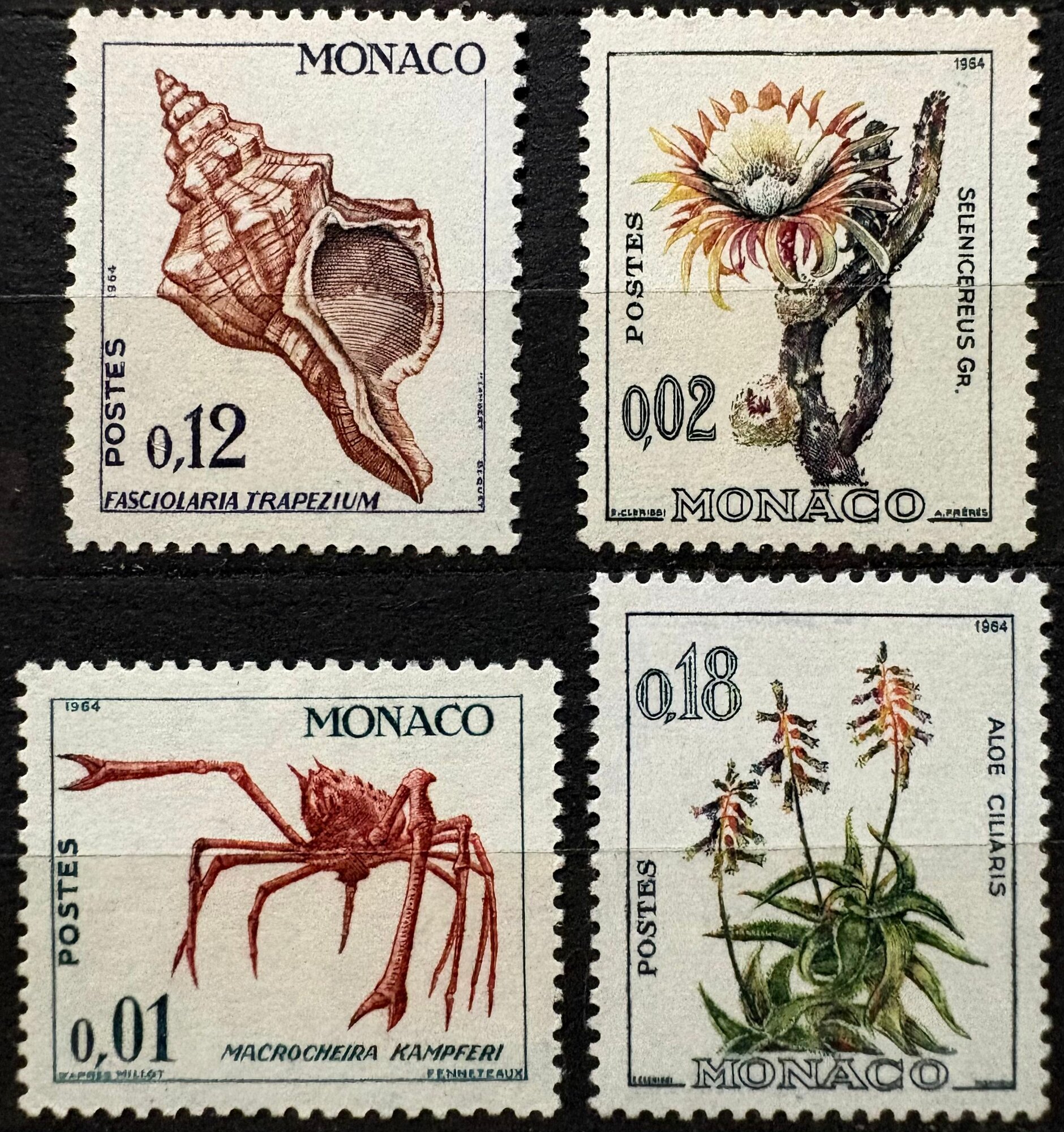 Монако 1964, Флора и Фауна.