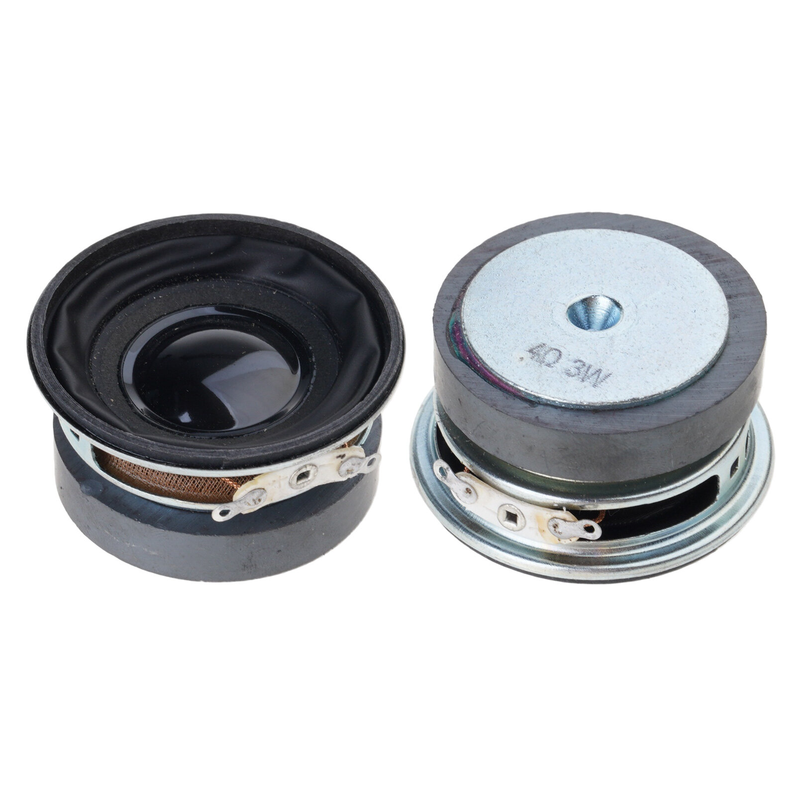 2 шт 1.75 дюйма динамики 4Ω 3W 45 мм бас мини-колонки для