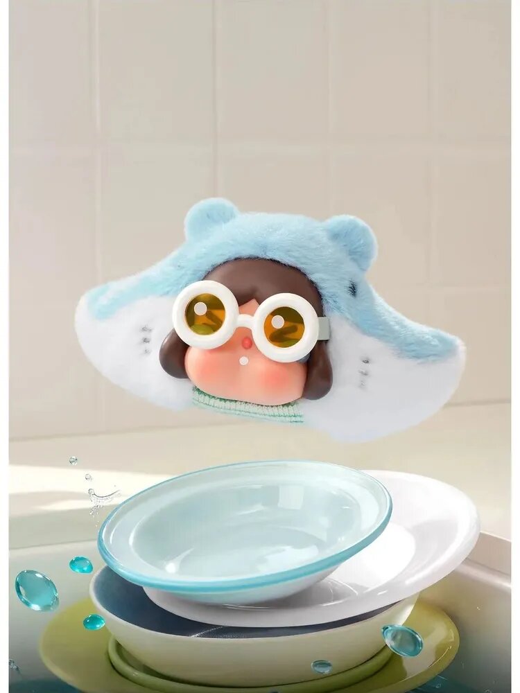 Коллекционная фигурка Слепая коробка POP MART CRYBABY Cry Me An Ocean Series - Vinyl Plush Pendant Blind Box