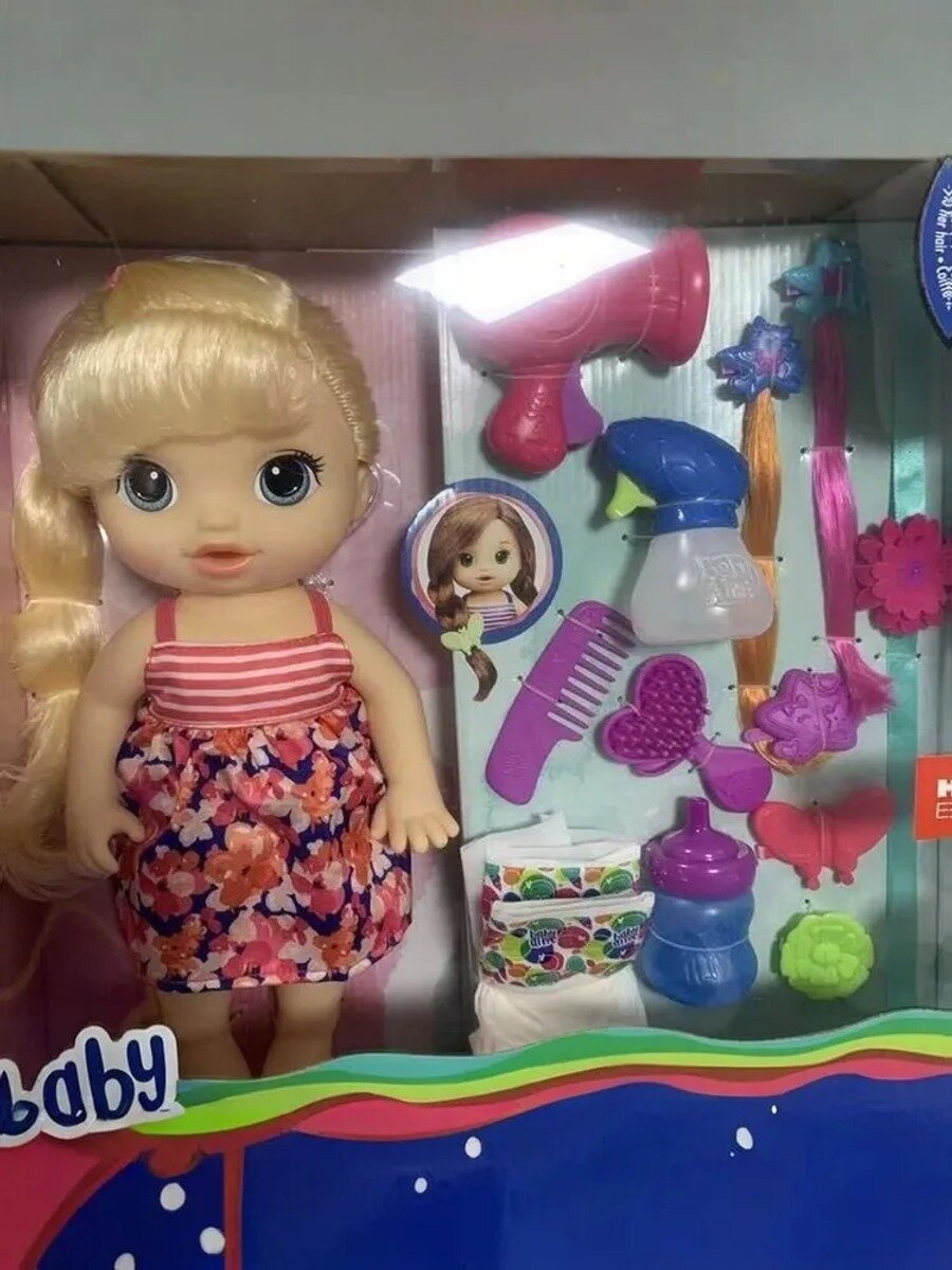 Hasbro Baby Alive Набор кукол, Улыбающаяся кукла, базовая модель серии