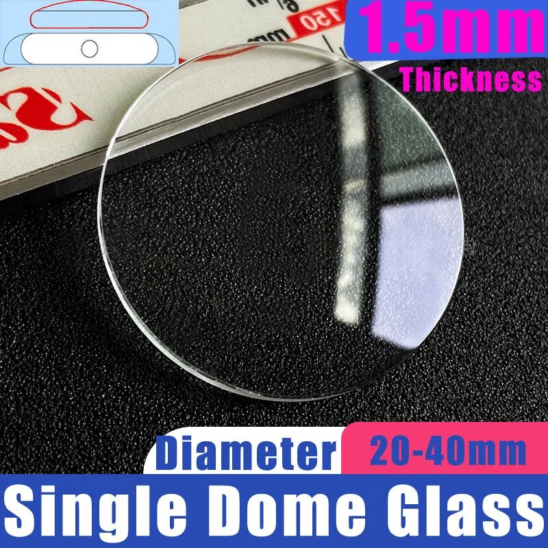 Запасные стекла для часов DAHASE GF_BH15DTY1 ультратонкие закаленное стекло 1.5 мм Diameter 35.5mm