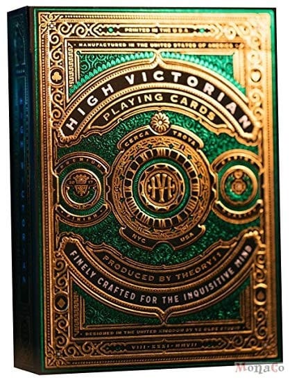 Игральные карты Theory11 High Victorian, черный