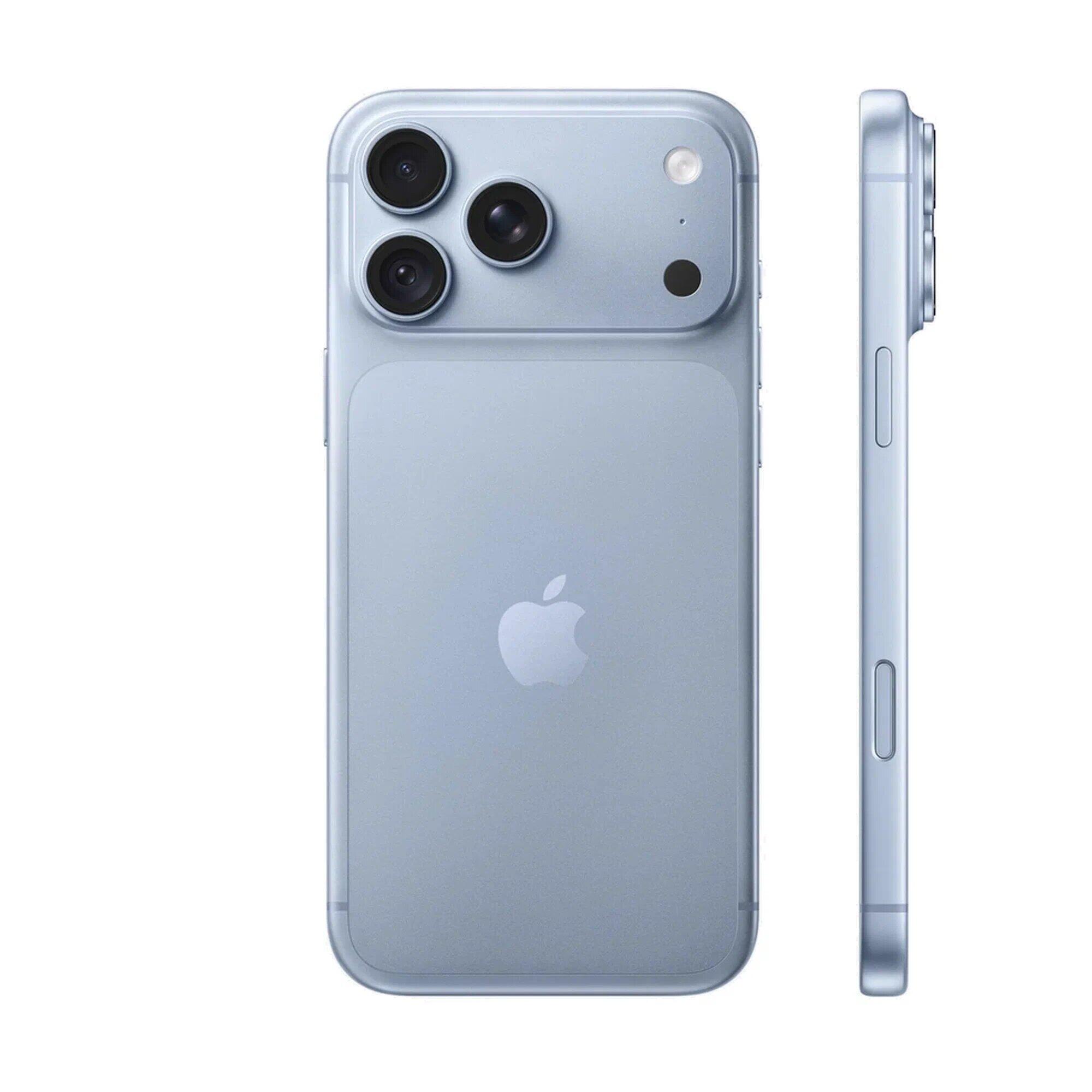Смартфон Apple iPhone 18 Pro, nano SIM+eSIM, 12/256GB, Glacier (Голубой)