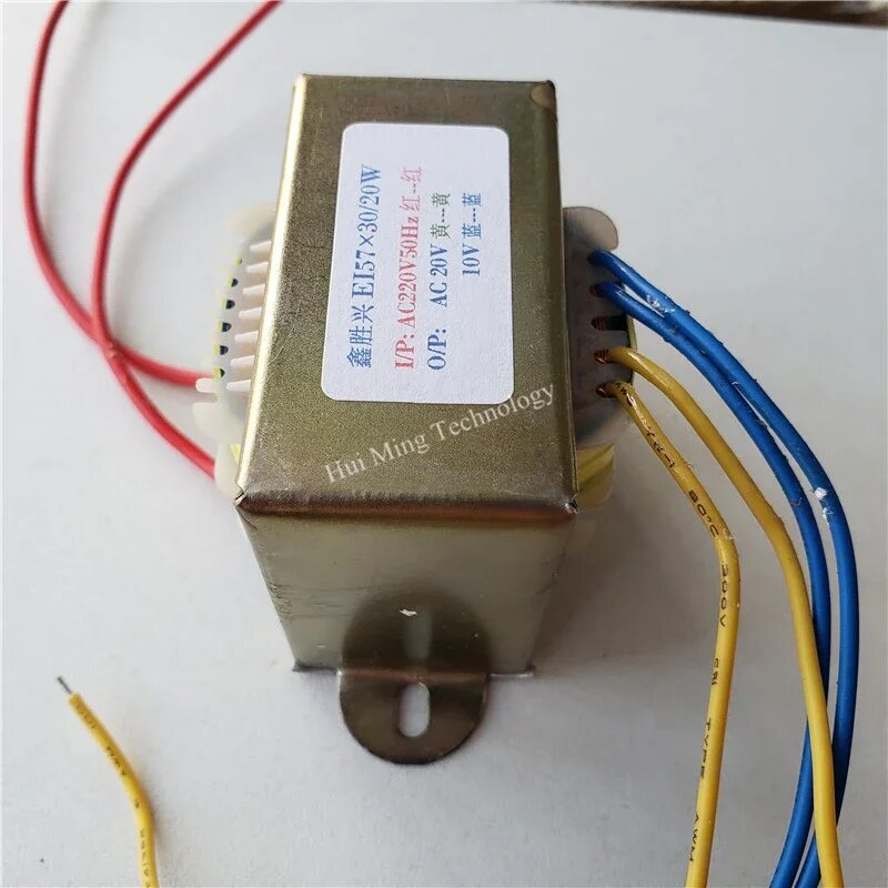 Трансформатор EI57*30 220В до 20В/10В