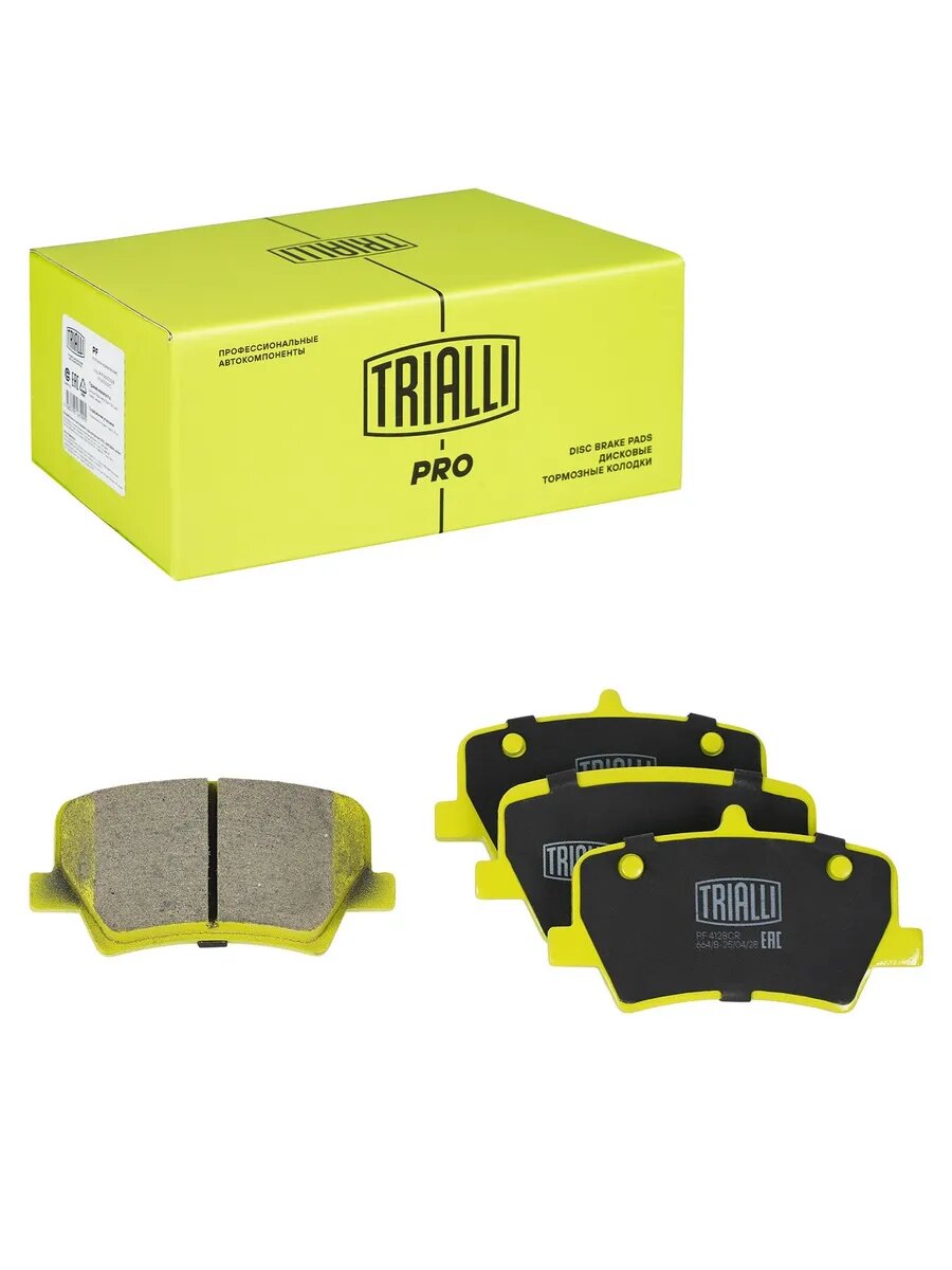 Колодки тормозные для а/м: Tugella 20- зад. керам, арт. PF4128CR