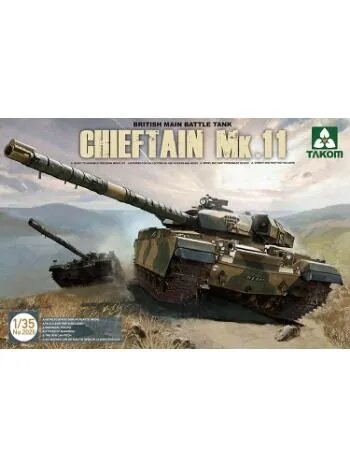 Takom - world Пластиковая боевая машина Британский вождь Основной боевой танк MK.2 MK.10 MK.12 1 / 35