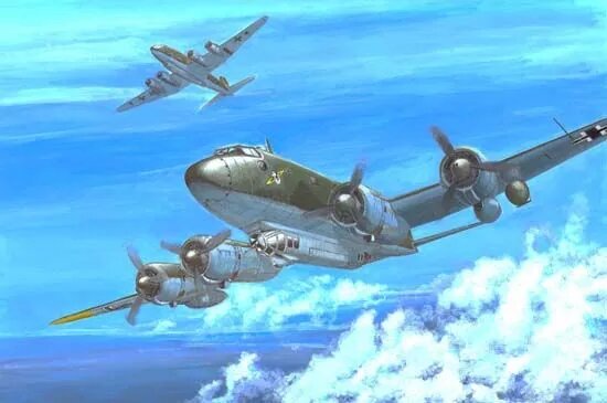 Trumpeter 1/72 Немецкий FW200 C-3 "Стервятник" Сборная модель самолета