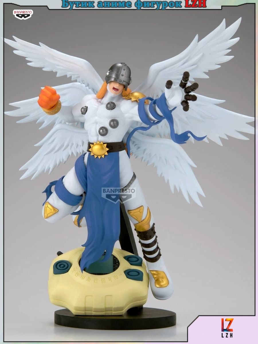 Аниме фигурка BANDAI Banpresto Ангемон (Angemon) из "Дигимон Приключение" (Digimon Adventure) 22cm (LZH)