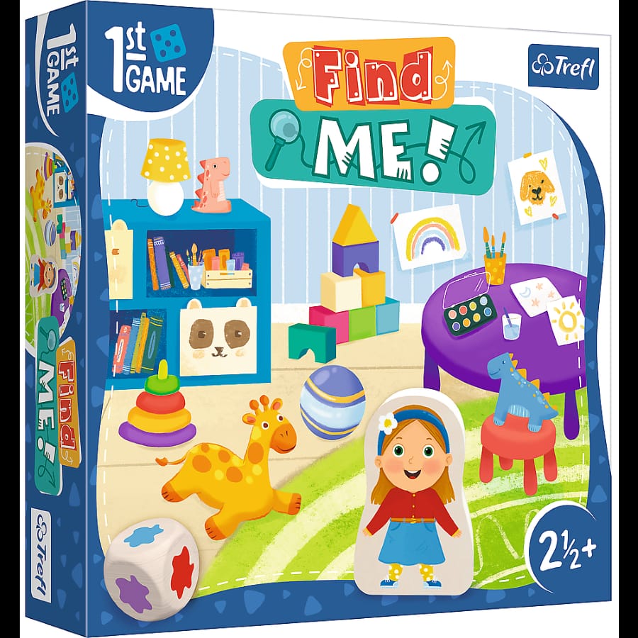 Настольная игра Trefl Find me, найди предмет, Моя первая игра для детей