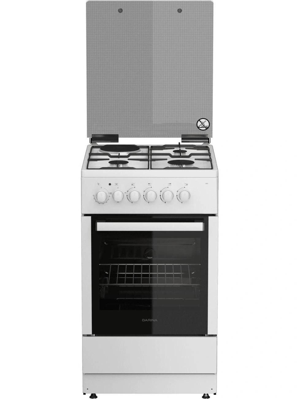 Комбинированная плита Darina 1F 2323 W, белый